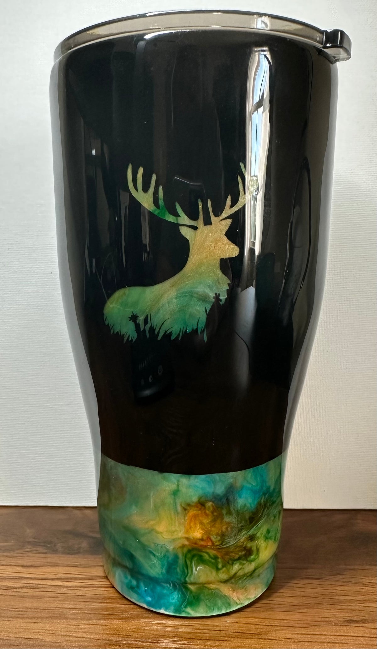 30 oz Modern Curve "The Buck Stops Here" Tumbler
