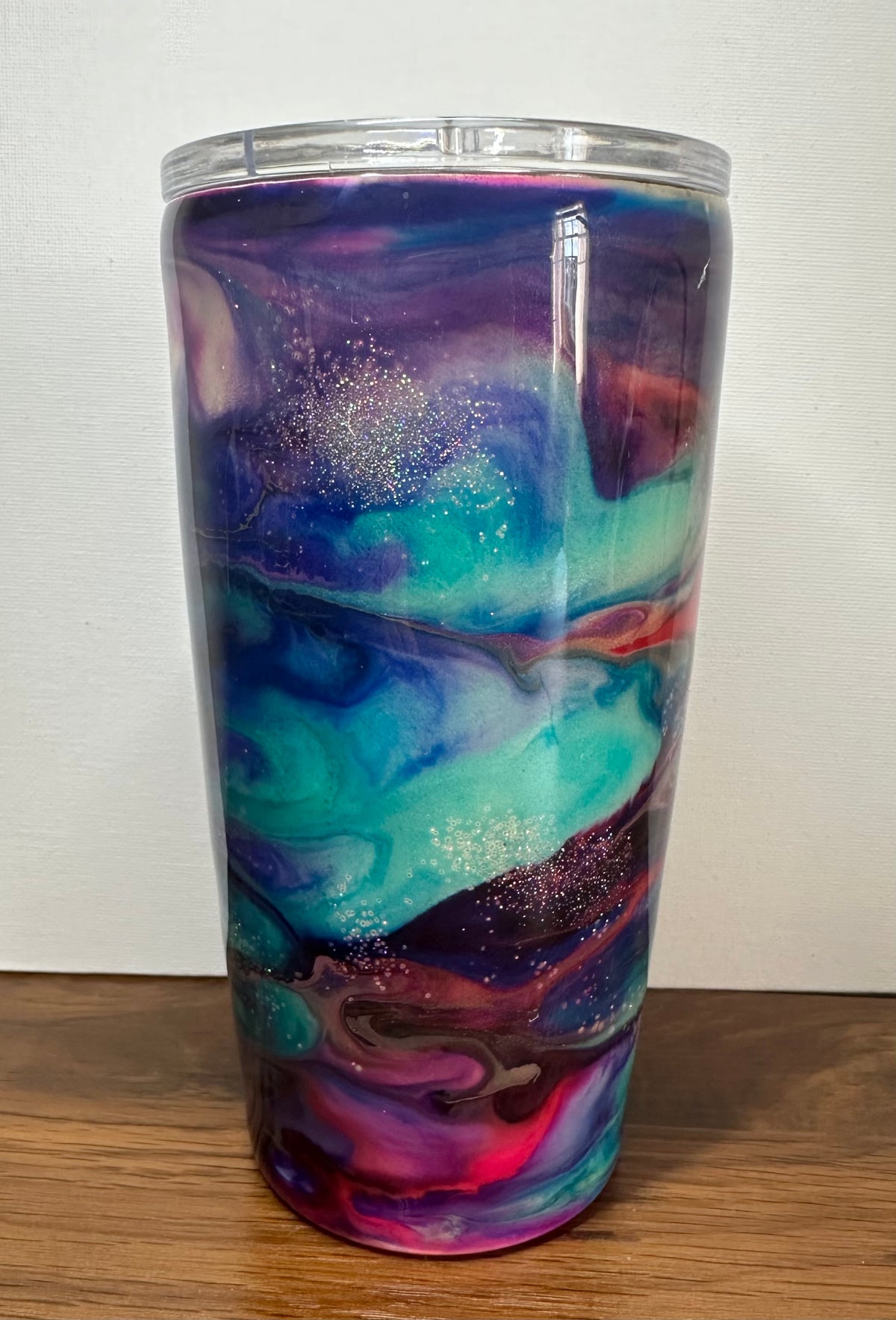 14 oz Alcohol Ink Tumbler