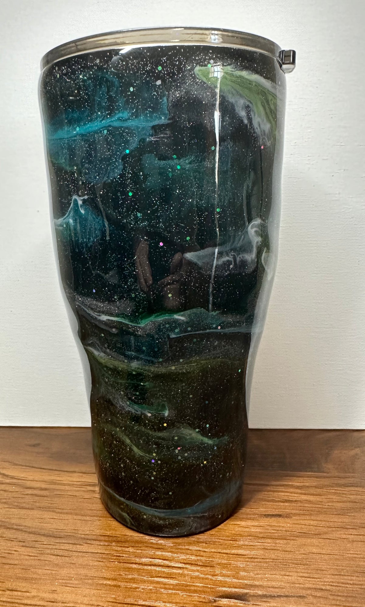 30 oz Modern Curve Alcohol Ink Tumbler