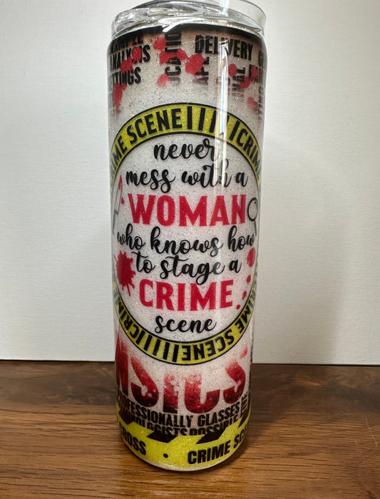 20 oz Crime Tumbler