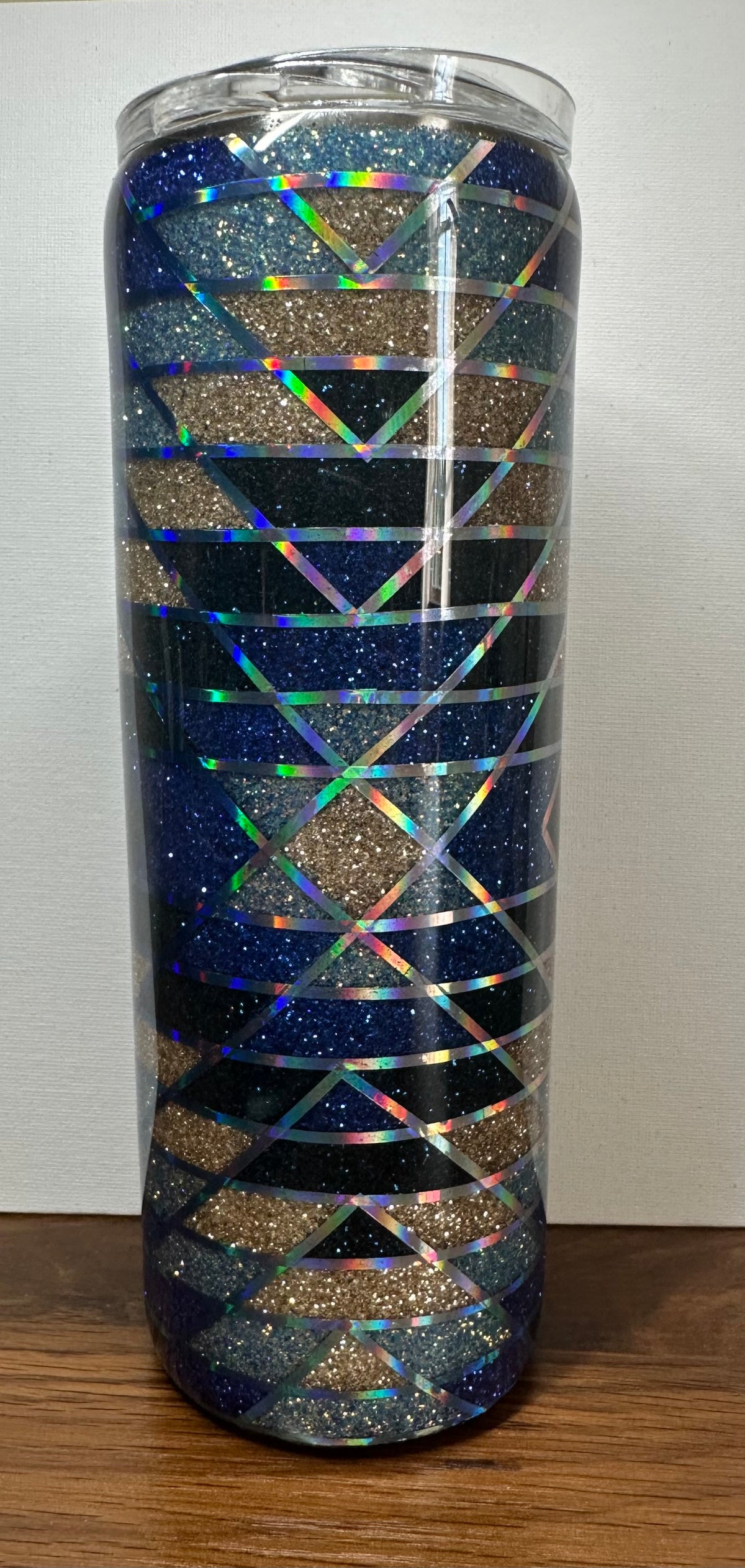 20 oz Southwestern In Blue/Gold Tumbler