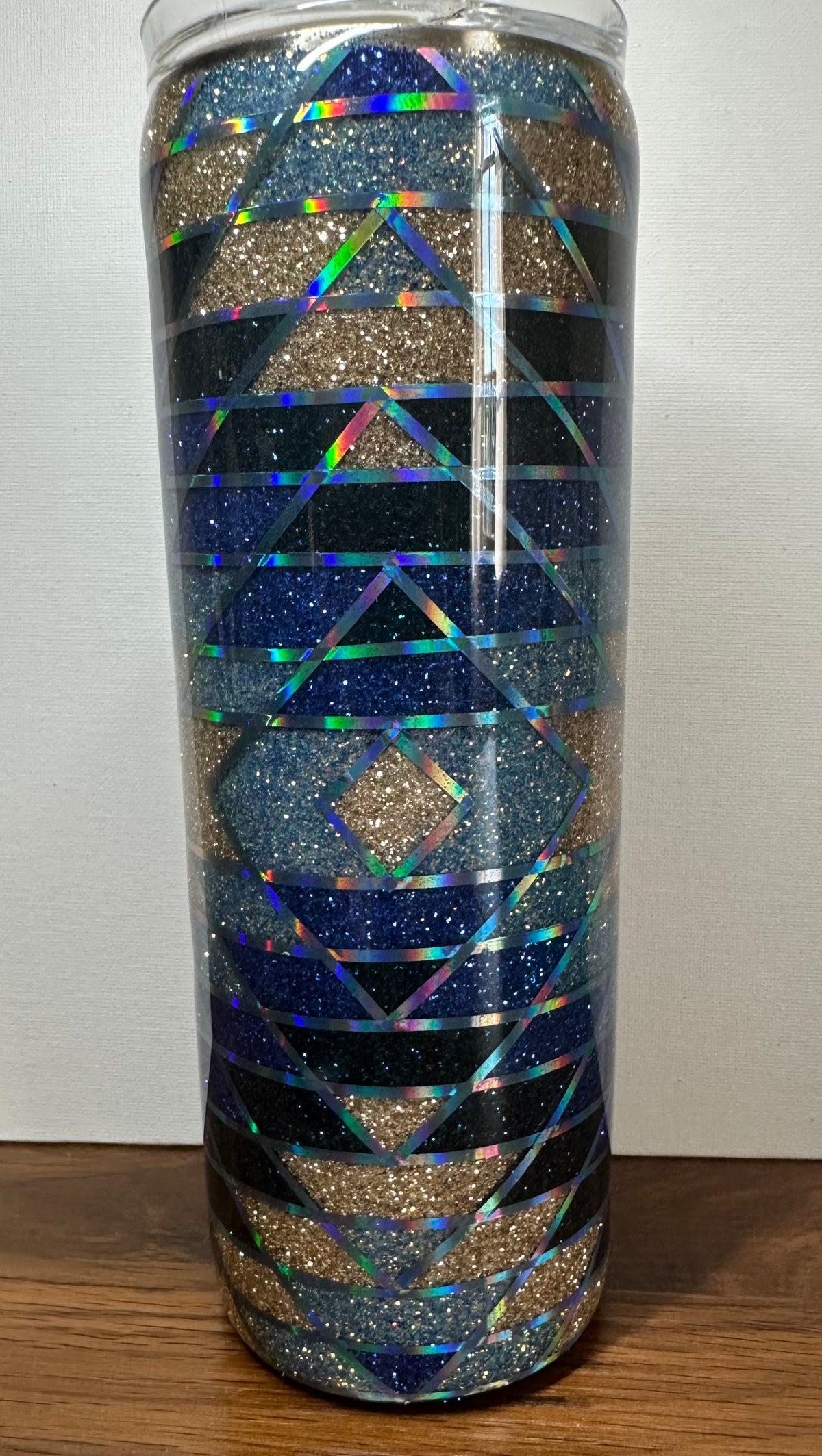 20 oz Southwestern In Blue/Gold Tumbler