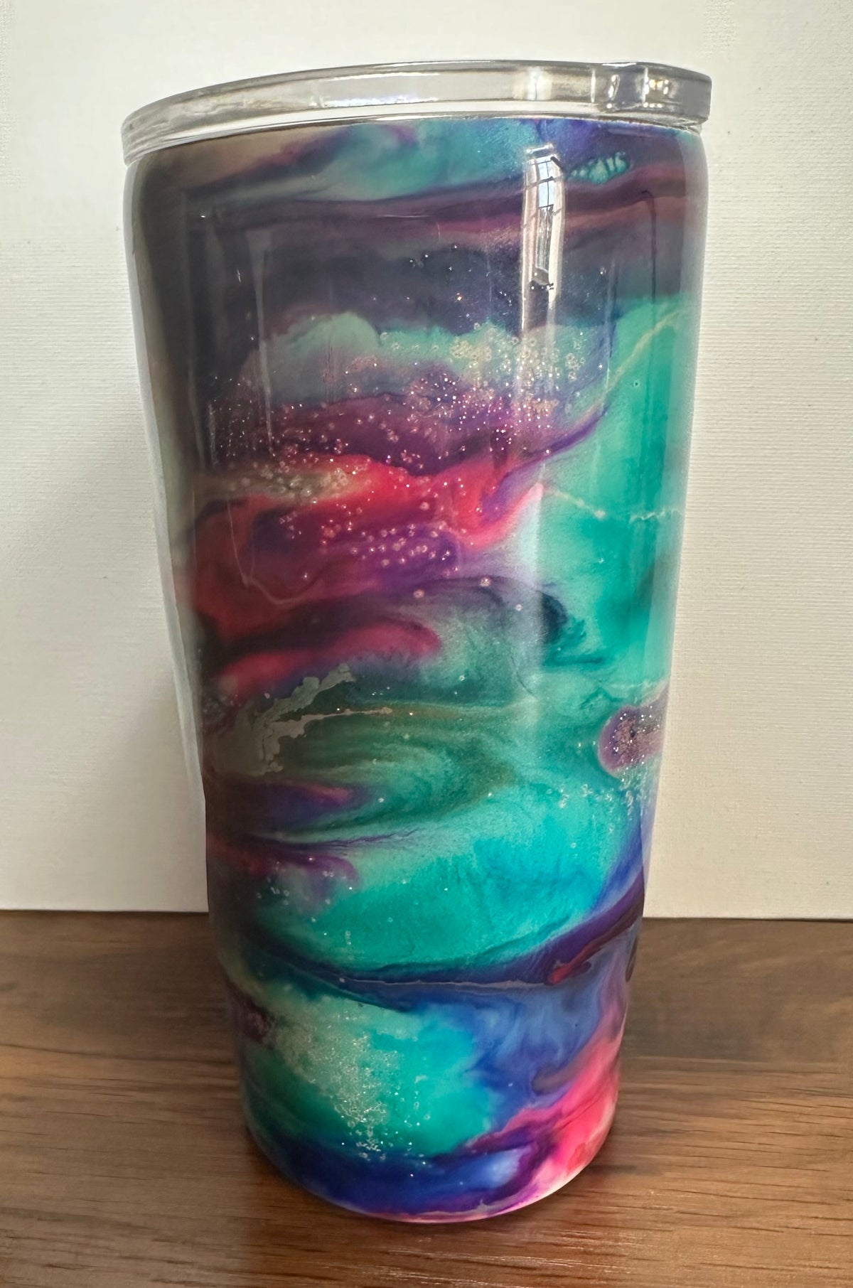 14 oz Alcohol Ink Tumbler
