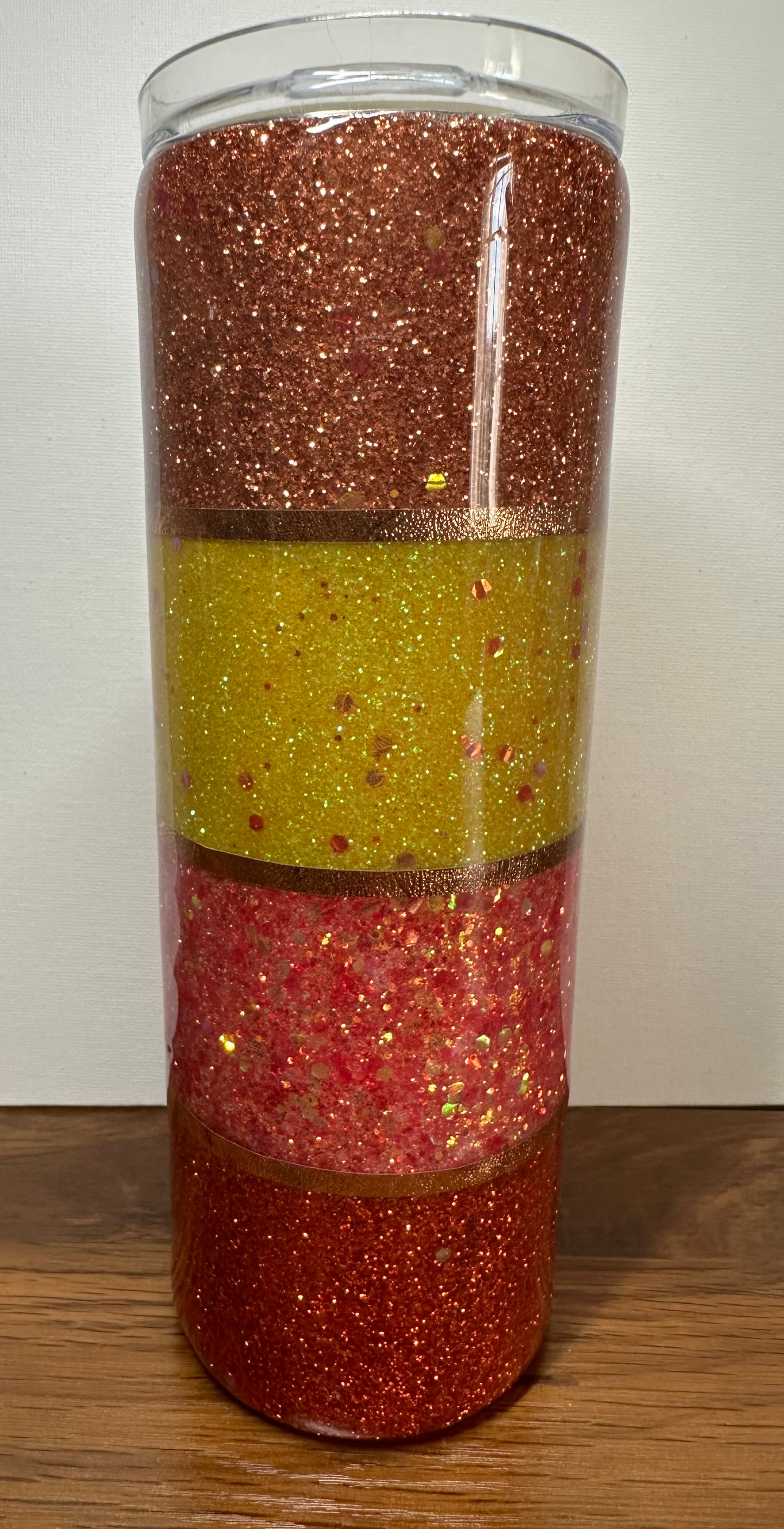 20 oz Fall Stripes Tumbler