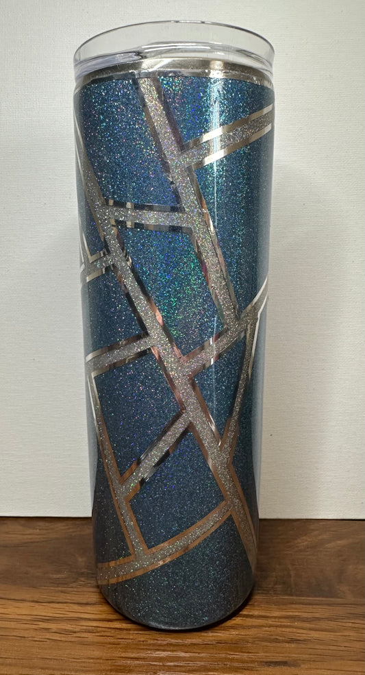 20 oz Shattered Glass Tumbler