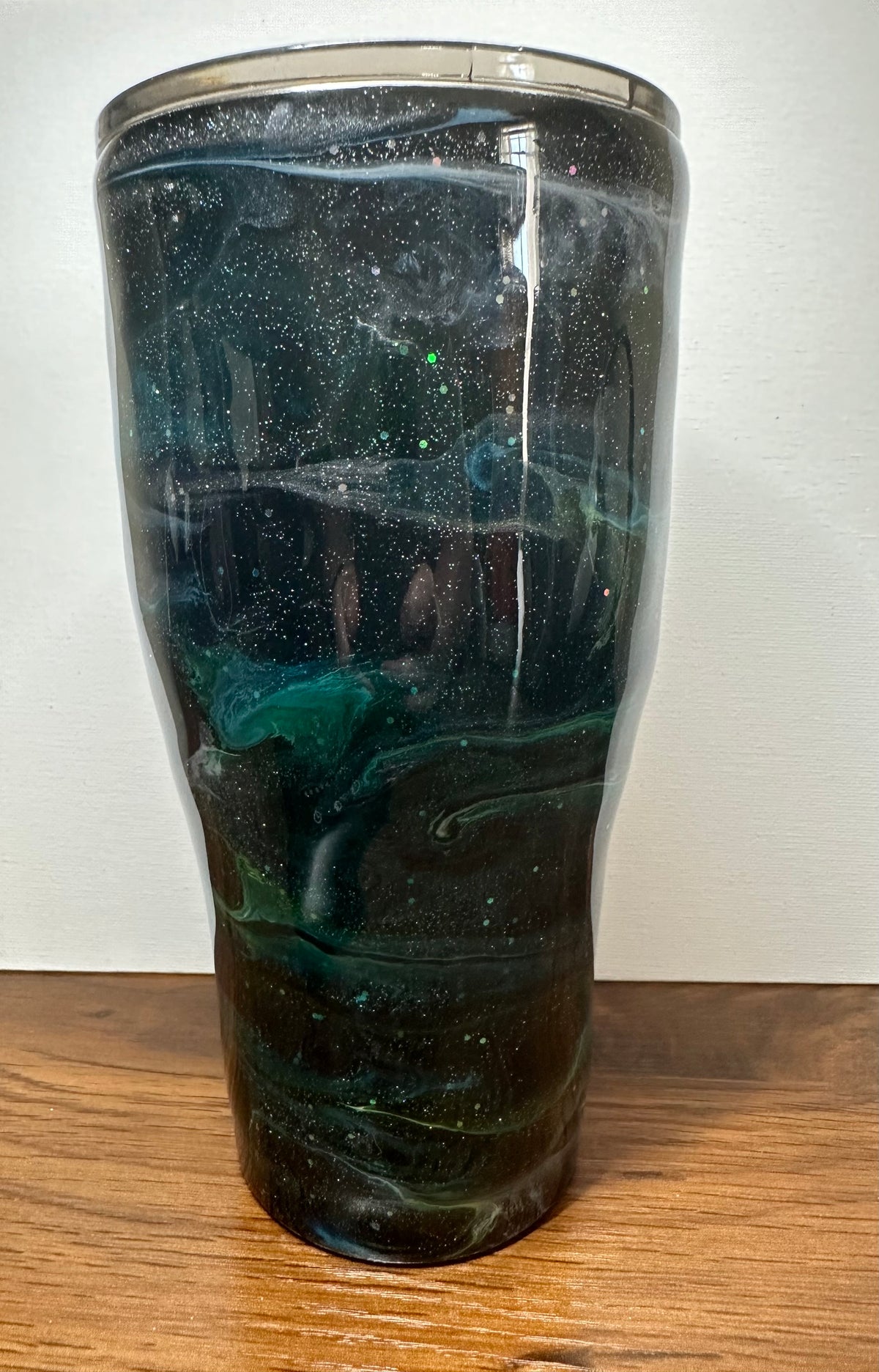 30 oz Modern Curve Alcohol Ink Tumbler